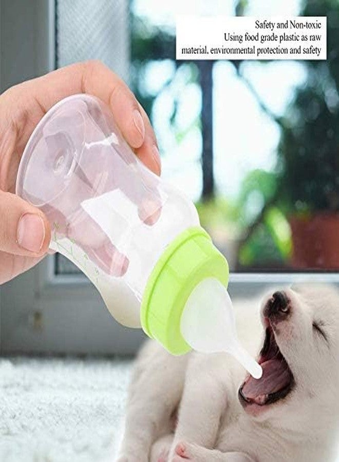 The DDS Store Pet Nursing Feeding Bottle with Cleaning Brush Replacement Nipple Nipple Opener for Cats Dogs Kitten Puppy - Image 2